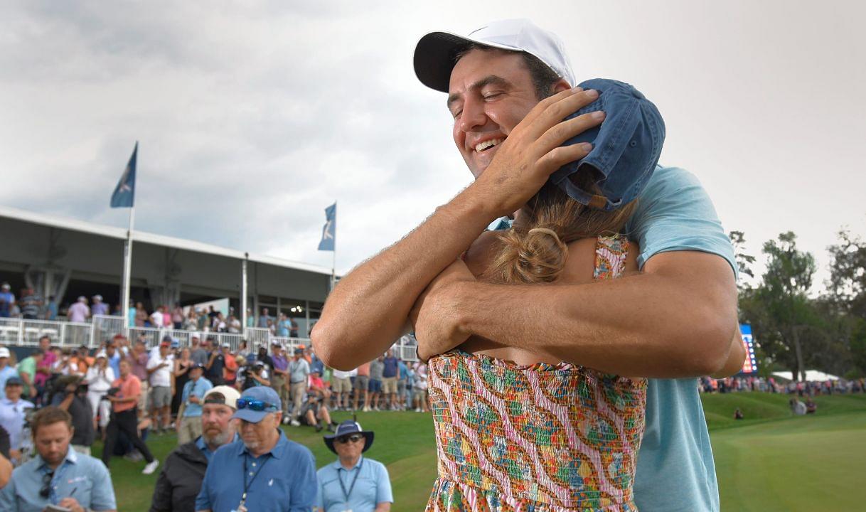 Scottie Scheffler and Wife