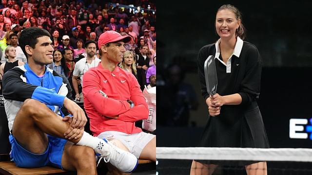 Rafael Nadal and Carlos Alcaraz Smash Maria Sharapova Claim at Netflix Slam 2024