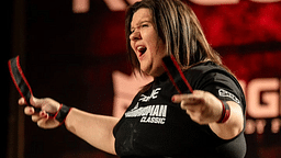 2024 Arnold Strongwoman Classic UK: Reigning Strongest Woman Rebecca Roberts Grabs Victory at the Timber Carry Event