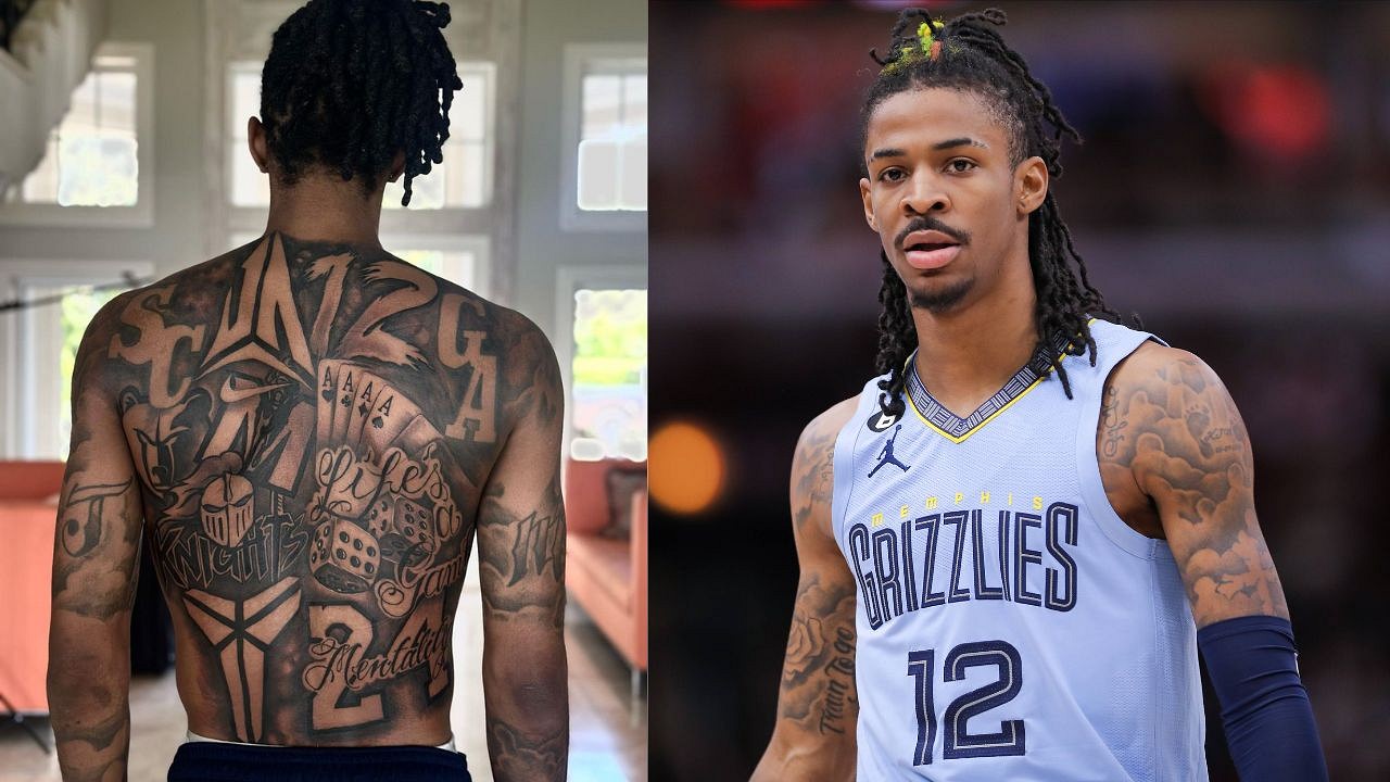 When Ja Morant's Tattoo Took 10 Painful Hours to Make and Paid Tribute to  Kobe Bryant - The SportsRush