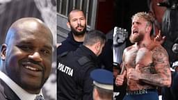 Shaquille O’Neal Digs Old Andrew Tate Video Challenging Jake Paul to $3 Million Fight Amidst Arrest