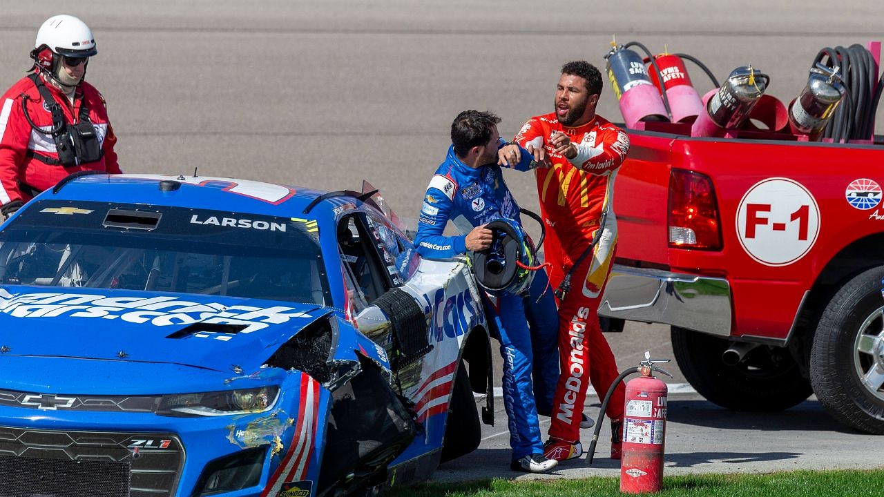 NASCAR Las Vegas Brawl: How The Infamous Bubba Wallace-Kyle Larson ...