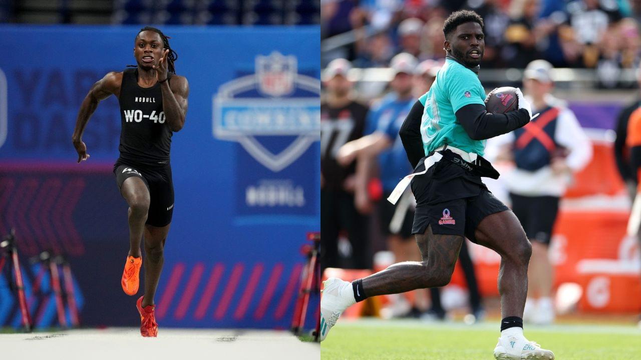 Xavier Worthy vs Tyreek Hill 40 Yard Dash What do the Numbers Say After Texas WR
