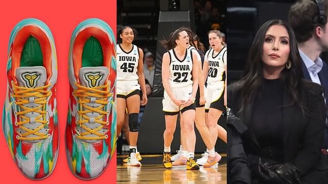 Vanessa Bryant Surprises Caitlin Clark and Iowa Hawkeyes With Kobe 8 ‘Venice Beach’ Ahead of Sweet 16 Matchup