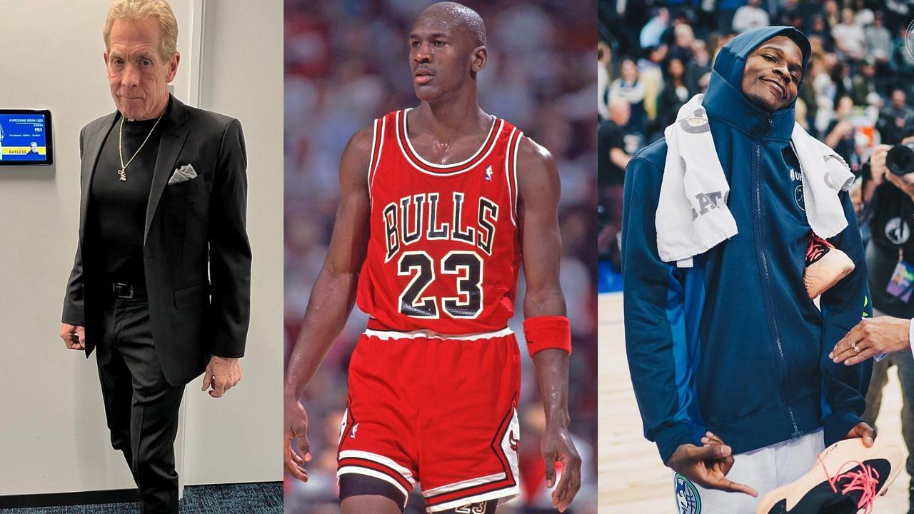 Despite Michael Jordan's Acknowledgement, Skip Bayless Considers Anthony Edwards Comparison Laughable