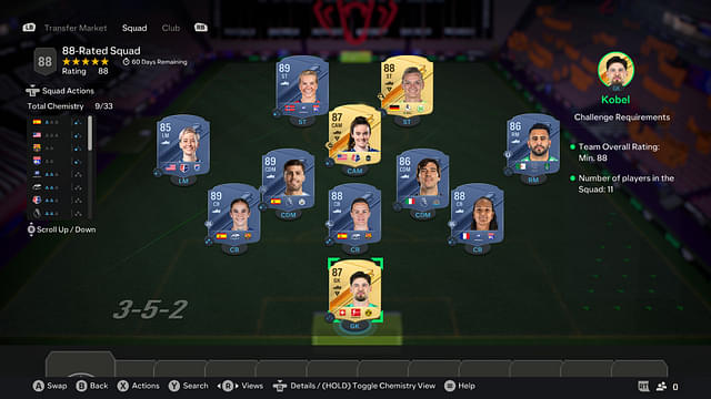 88-Rated Squad [Price - 177.65K]