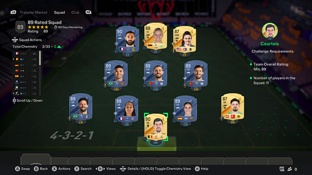 89-Rated Squad [Price - 278K]