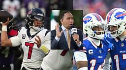 Stephen A. Smith Can't Believe Stefon Diggs Fails to Make Houston Better Than Miami and Buffalo Bills