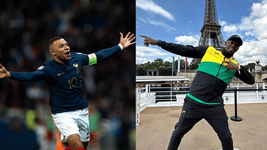 Despite Retiring From Track In 2017, Legend Usain Bolt Offers 100M Challenge to French Soccer Star Kylian Mbappé