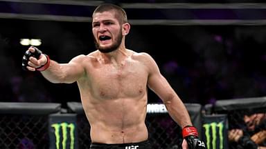Khabib Nurmagomedov Signs Two Autographs for Coach Javier Mendez to Earn Money for Quick Departure