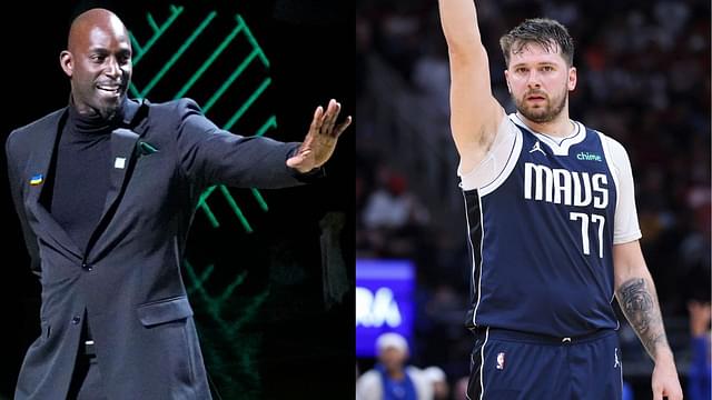 "Bro Out Here Playing Horse": Kevin Garnett Couldn't Fathom Luka Doncic's Circus Underhand Shot Amidst His 47 Point Outburst
