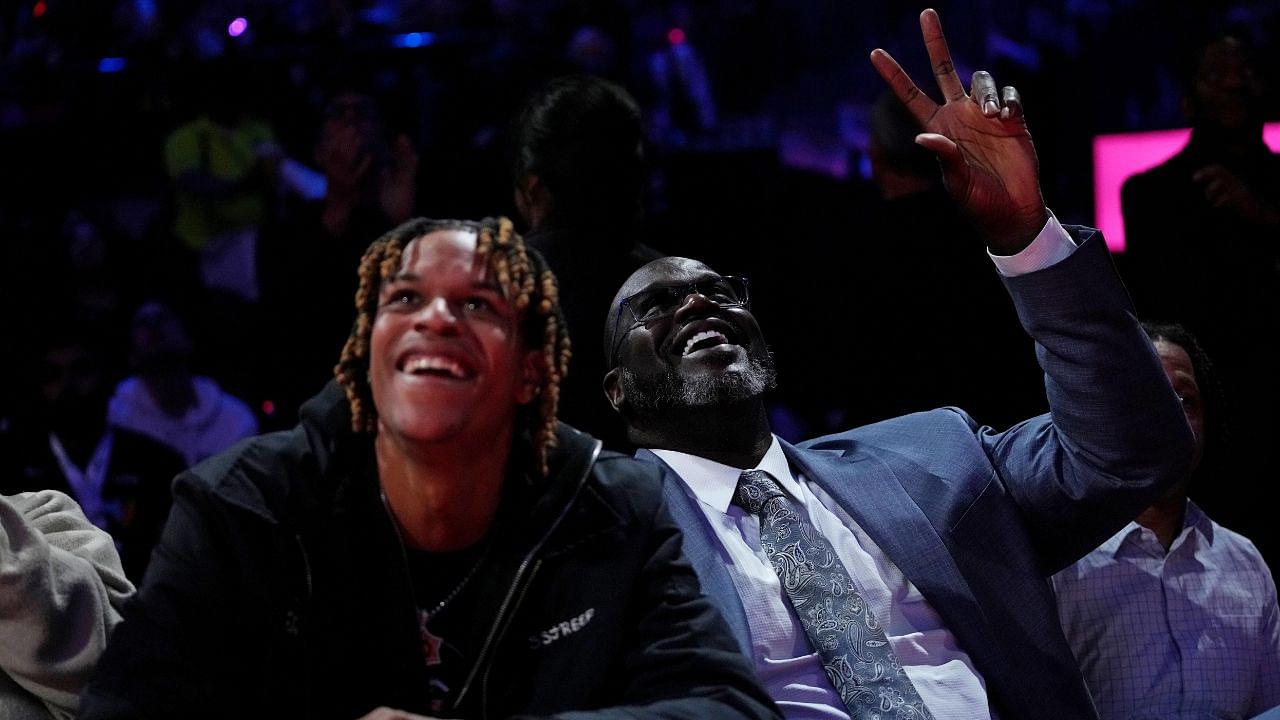 Shaquille O'Neal's Son Shareef Snatches Credit For Dad's Fancy Bling