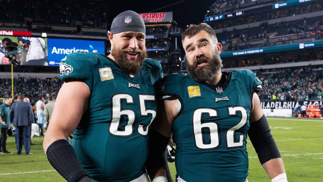 Eagles’ Dynamic Duo Lane Johnson and Jason Kelce Used to Play Sudoku as Their Pre-Game Ritual