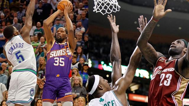"How You Had To Do Young Bron?": Kevin Garnett Compares Kevin Durant-Anthony Edwards Tandem To Paul Pierce 'Welcoming' LeBron James