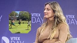 Proud Mother Gisele Bundchen Shares Visuals of Getting Delightfully Defeated by Her Athletic Kids in a Race