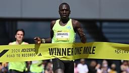 19-Year-Old Emmanuel Wanyonyi Makes History With Road Mile World Record on Competitive Debut