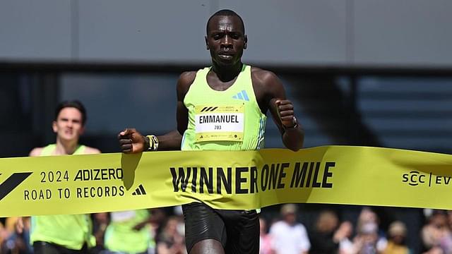 19-Year-Old Emmanuel Wanyonyi Makes History With Road Mile World Record on Competitive Debut