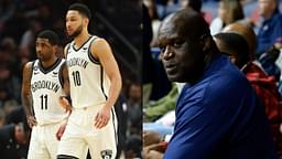 Shaquille O'Neal Relays Shock Over Ben Simmons Receiving MVP Votes Over Kyrie Irving Over The Course Of Their Career