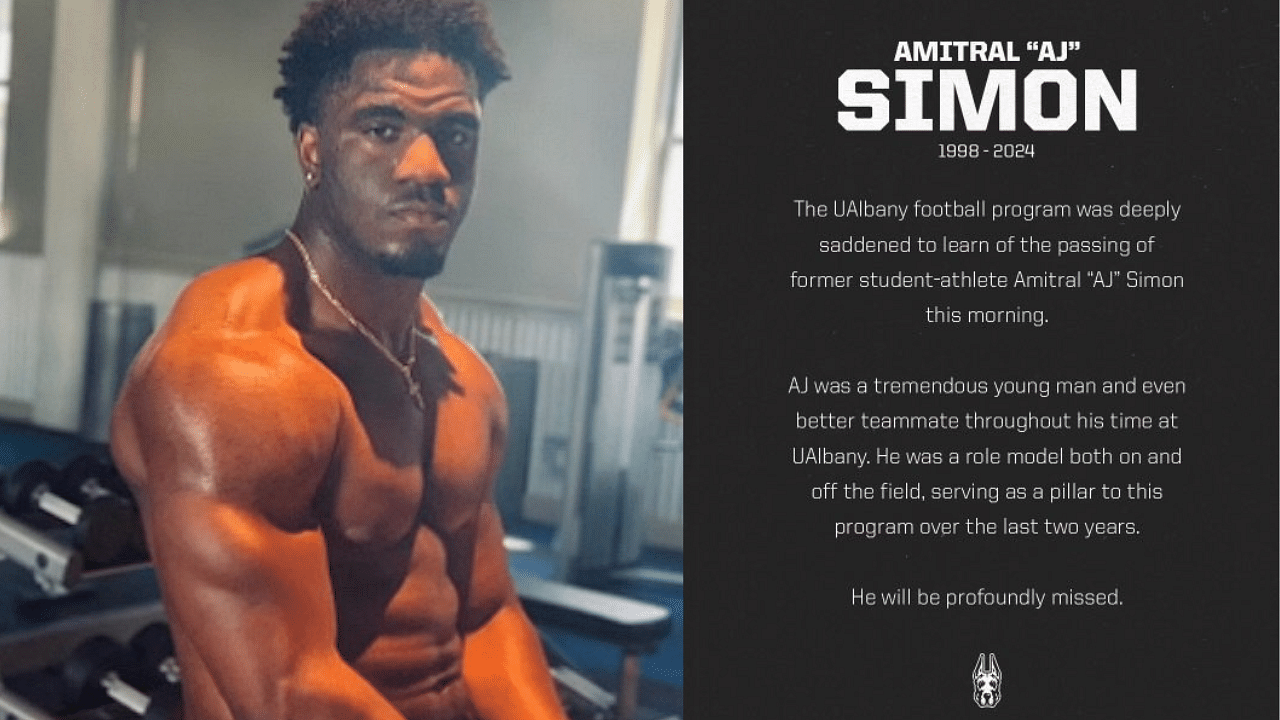 Albany Defensive End Amitral Aj Simon Mourned By Nfl World At 25 - Bvm 