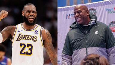Despite 4th Quarter Disappearance, Magic Johnson Absolves LeBron James of Blame in Game 1 Loss