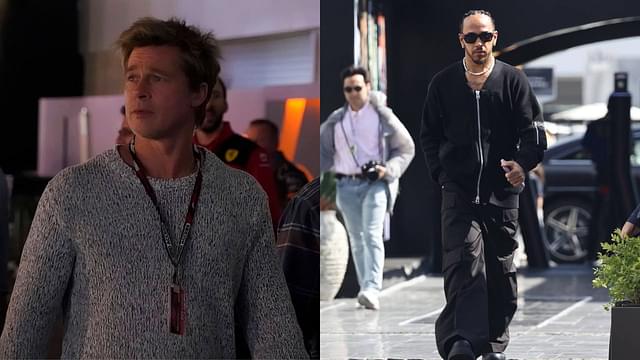 Lewis Hamilton Explains How His F1 Movie Star Brad Pitt Is a ‘Racer at Heart'