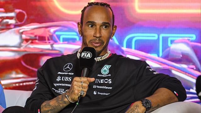 “20 CM Away From 50K Fine”: Lewis Hamilton Narrowly Avoids Crashing Into Red Bull Before the Start of Japanese GP