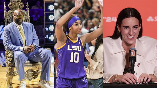 Shaquille O’Neal’s 3-Point Shot Gets Caitlin Clark’s Backing After Angel Reese’s ‘Betrayal’ on WNBA Draft Night