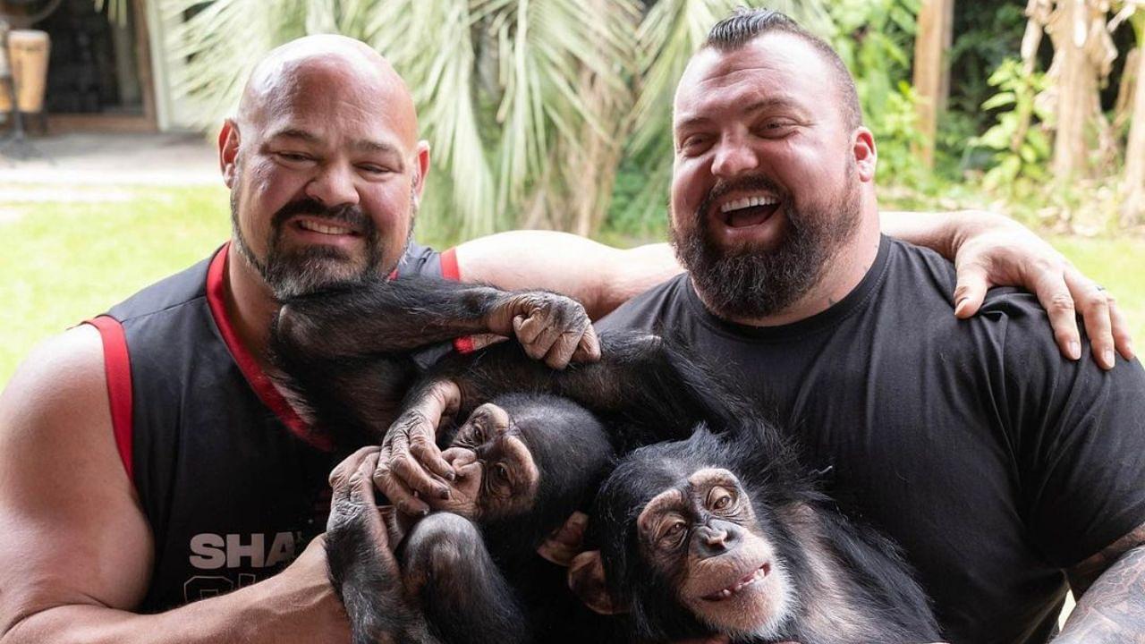 Eddie Hall Teams Up With Brian Shaw Surprising Bodybuilding World With His Strength and Power