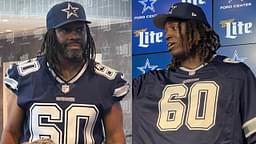 Tyler Guyton's Father Turns Head During First Press Conference for Dallas Cowboys