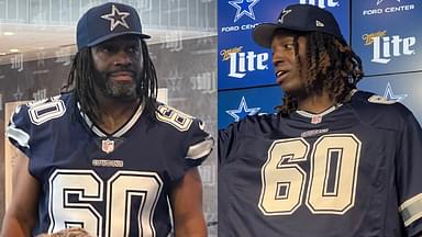 Tyler Guyton's Father Turns Head During First Press Conference for Dallas Cowboys