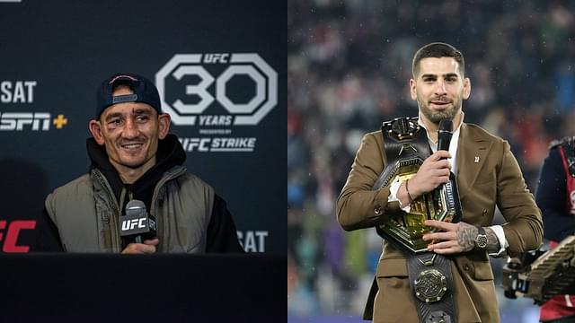 Max Holloway Shares His Vision With Joe Rogan for ‘Crazy’ Fight Against Ilia Topuria Inside Las Vegas Raiders’ Home Ground