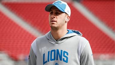 Detroit Lion Jared Goff Holds Back Tears During Surprise for a Special Someone