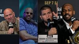 Shaquille O’Neal Echoes Dana White’s Stance on Khabib Nurmagomedov vs. Jon Jones ‘UFC Goat’ Debate