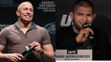 “Prime GSP Beats Khabib”: UFC Middleweight Identifies Two Attributes That Made Georges St-Pierre More ‘Well Rounded’ Than Khabib Nurmagomedov