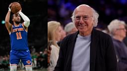"He Slithers In And He Kinda Does That Thing": Larry David Hilariously Emulated Jalen Brunson's Game To 'Perfection'