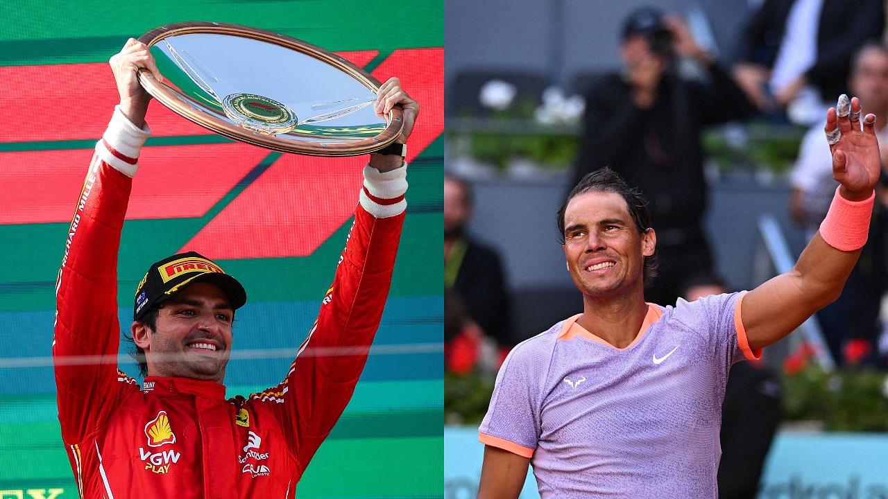 Carlos Sainz Hails Rafael Nadal for Inspirational Influence in Make or Break F1 Season