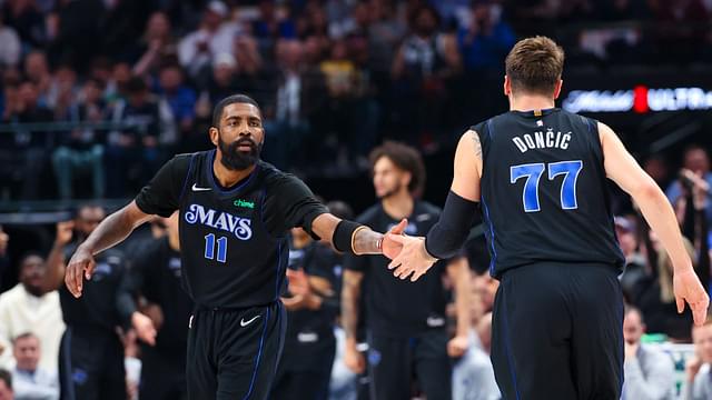 "Feel Like I'm Letting Him Down": Kyrie Irving's Superb Game 4 Has Luka Doncic Contemplating His Own Level Of Play