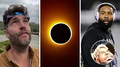 Jay Cutler Emulates Odell Beckham Jr.'s Solar Eclipse Stunt, Gazing Directly at the Sun