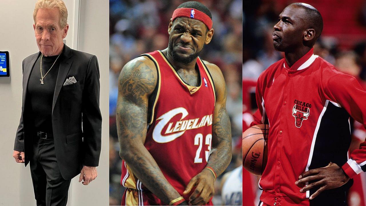 LeBron James' 'Chosen One' Tattoo And Jersey Number Has Skip Bayless Livid Over Him Chasing Michael Jordan