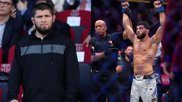 Despite Idolizing Khabib Nurmagomedov, Arman Tsarukyan Ranks Him Below Jon Jones in His UFC GOAT List- Here’s Why