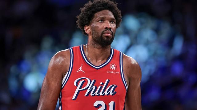 Amidst Scary Footage of His Eye Twitching, Joel Embiid's Availability As He Tends to His Knee Remains Up in the Air