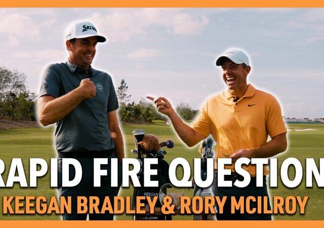 Rory McIlroy and Keegan Bradley