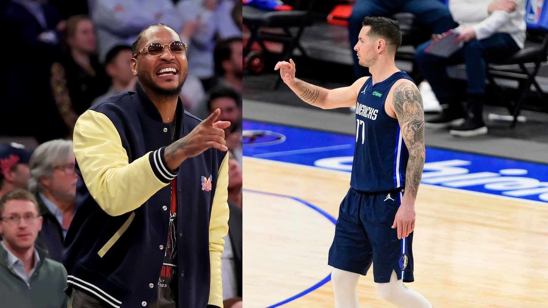 Carmelo Defends JJ Redick's 'Accusations' of Sabotaging MVP Opportunity at Michael Jordan's Brand's Game
