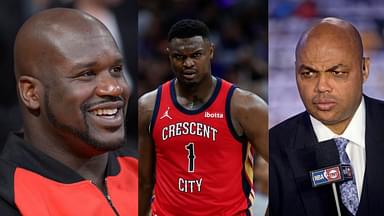 Shaquille O’Neal Brings Back Charles Barkley’s 3-Year-Old Zion Williamson Statement After Comment on ‘Inside the NBA’