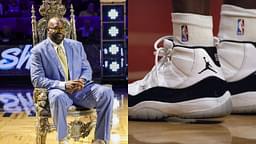 Shaquille O'Neal Ponders over the Best NBA Signature Shoe Logo in NBA History
