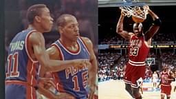 "We Was Just All Scared Of Jordan": Isiah Thomas Once Outright Admitted To Being Fearful Of Michael Jordan