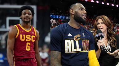 Rachel Nichols Brings Up Jeanie Buss' History While Discussing LeBron James' Son Bronny's Future with the Lakers