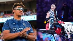 Logan Paul's WWE Raw Appearance with NFL Star Patrick Mahomes and IShowSpeed Leaves Fans Baffled: “Most Random Group”