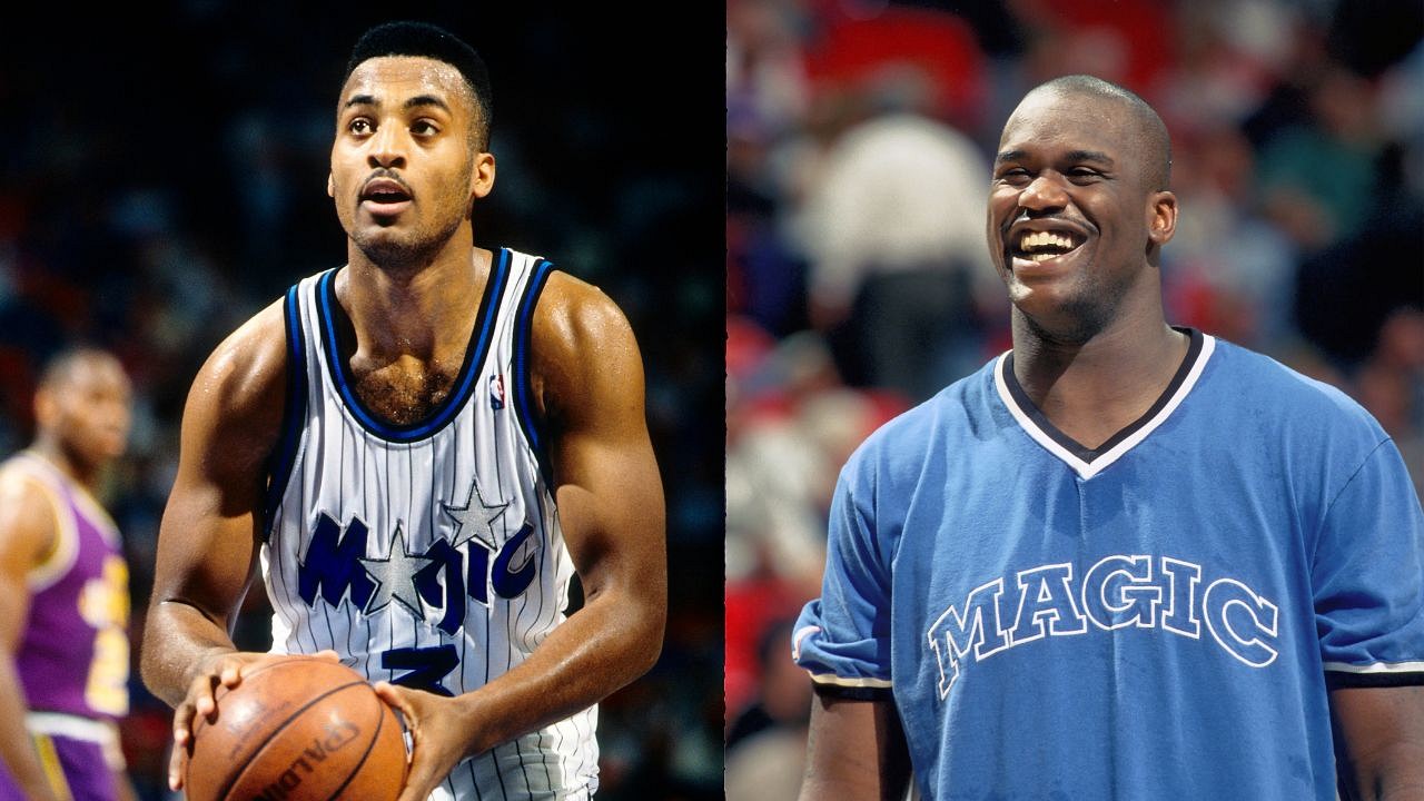 Shaquille O’Neal Hypes Up Former Magic Teammate Dennis Scott, 28 Years ...