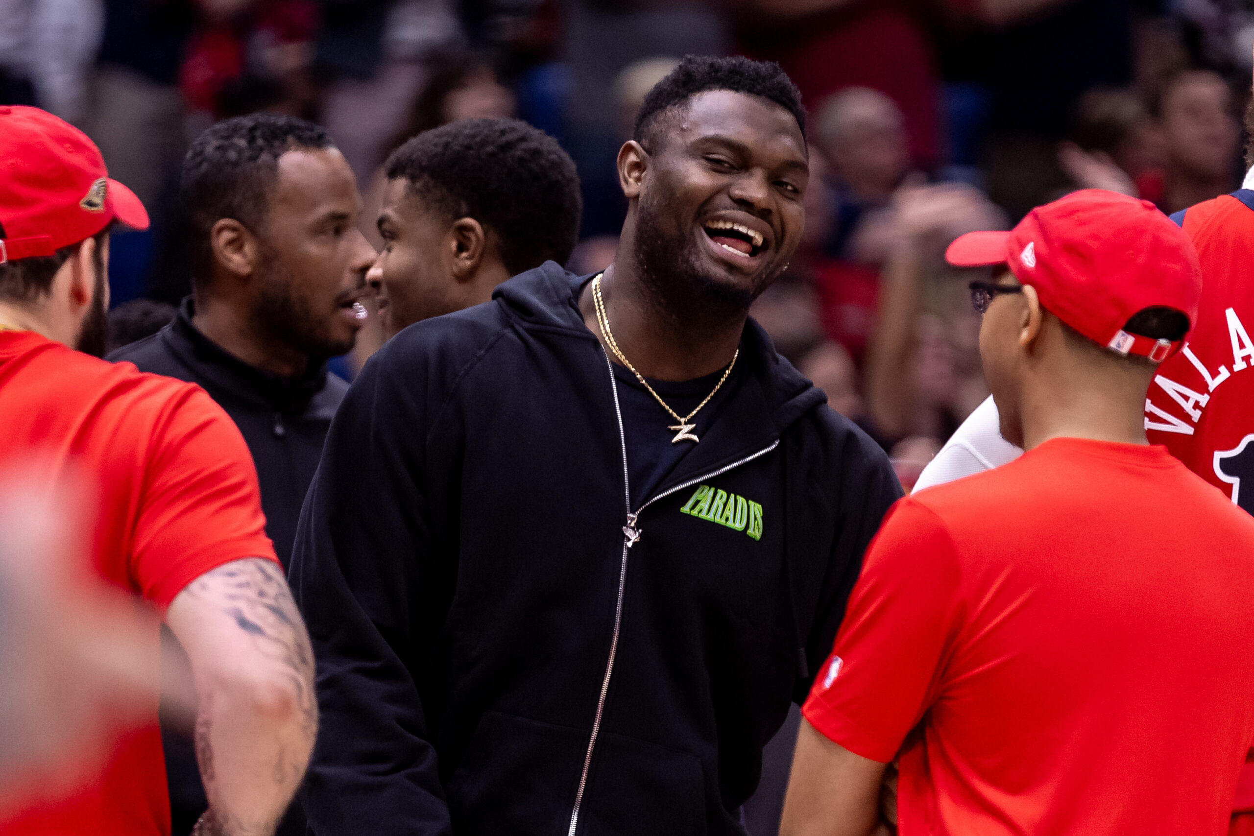 Zion Williamson Described ‘Bittersweet’ Game 1 Experience While Cheering On Pelicans From Sidelines